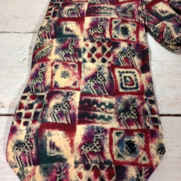 Vintage Tie Metropolitan Museum of Art Tie 100% Silk Tie Abstract Pattern - Picture 2 of 5